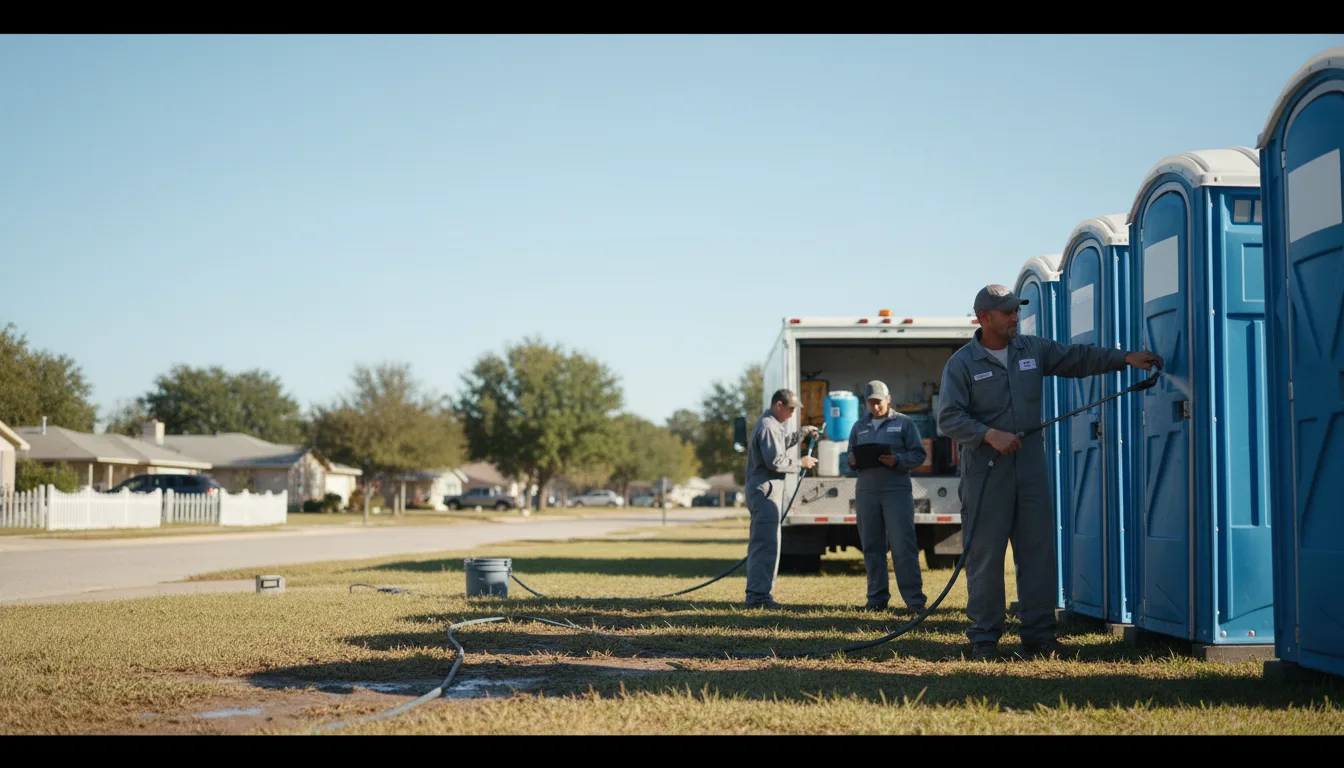 Long-Term Portable Toilet Rental in Lincoln, IA near me